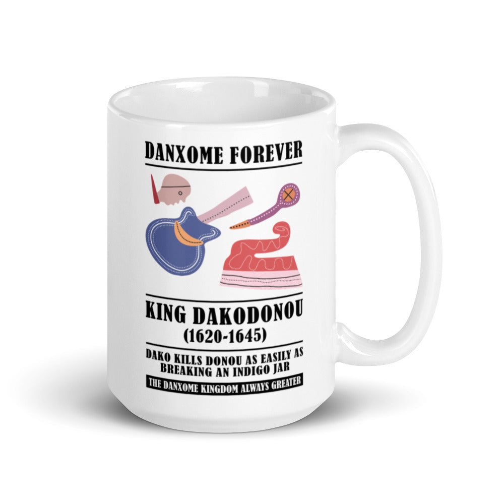 Mug blanc - King DAKODONOU