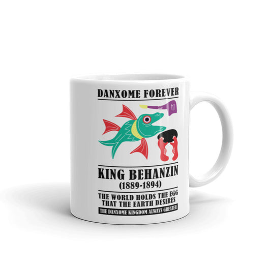 Mug blanc - King BEHANZIN